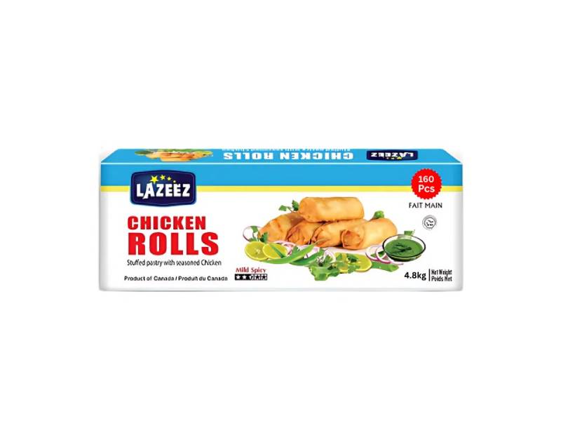 Chicken Roll 30g (Halal). 30g X 160 Pcs Per Case. Product of Canada. Save $15
