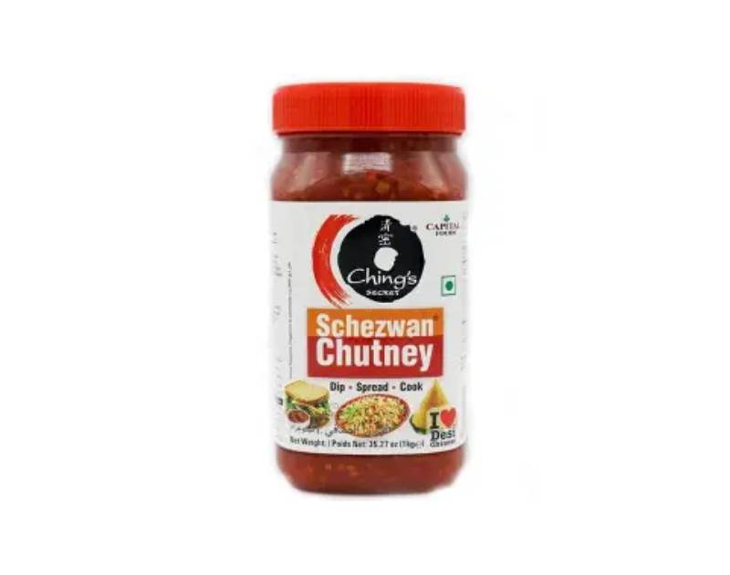 CHINGS Schzuan Chutney 1kg. 12 Pack  x 1 kg Per Case. Save $6