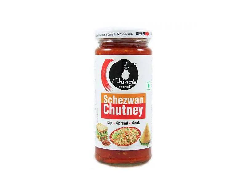 CHINGS Schzuan Chutney 250g. 24 Pack x 250 g Per Case. Save $4