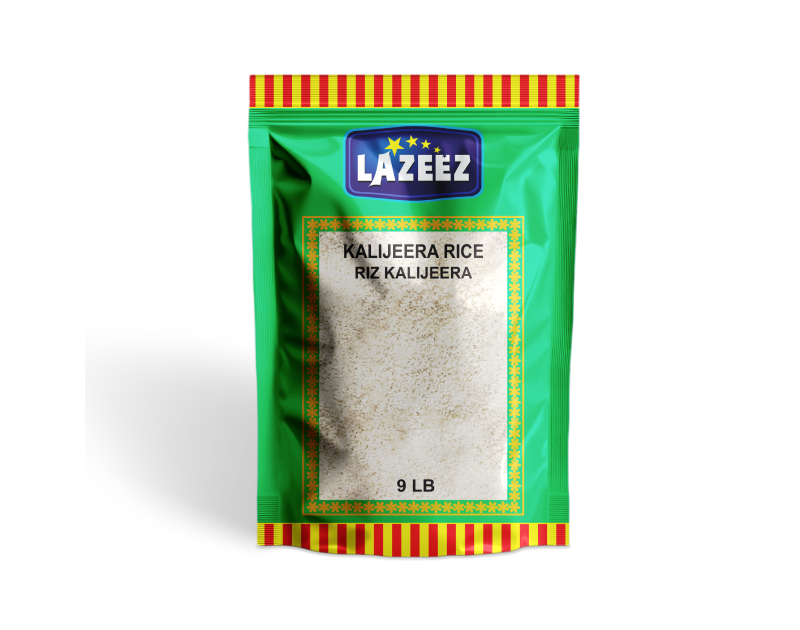 Lazeez Kalijeera Rice 9LB. Factory Price, Save $4