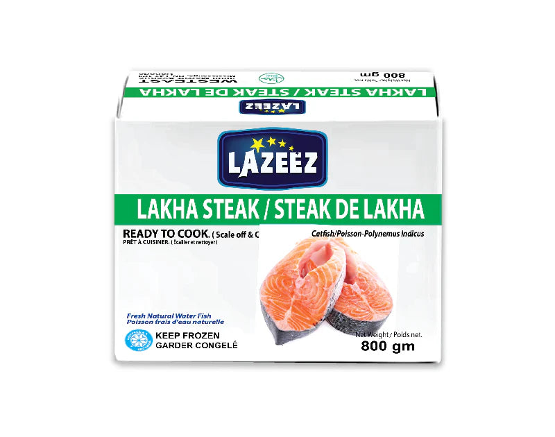Lazeez Lakha Steak 800g – Ready to cook (scale off and clean professionally)