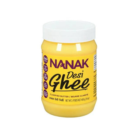 NANAK Ghee 400g. 12 Jar x 400 g Per Case. Save $6