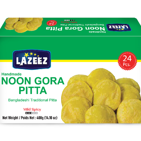 Lazeez Noon Gora Pitta 400g. 400g X 20 Pack Per Case. Factory Price, Save $20