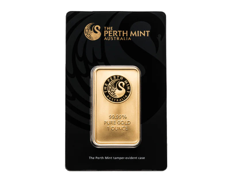 1 oz Perth Mint Gold Bar