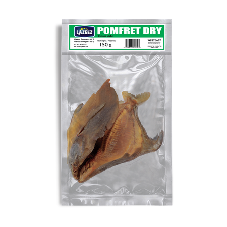 Lazeez Pomfret Dry 150g