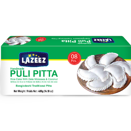 Lazeez Puli Pitta 400g. 400g X 20 Pack Per Case. Factory Price, Save $20