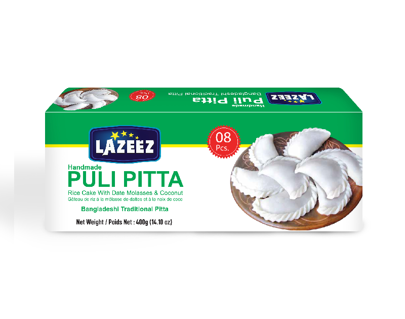 Lazeez Puli Pitta 400g. 400g X 20 Pack Per Case. Factory Price, Save $20