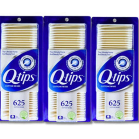Q-tips 625 Swabs 3pcs