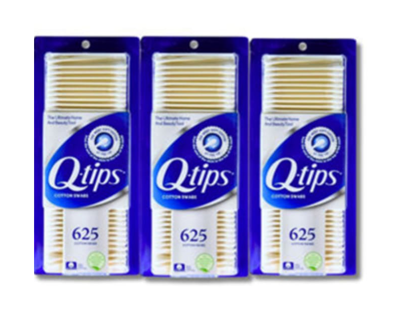 Q-tips 625 Swabs 3pcs