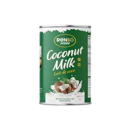 RENSO Coconut Milk 400 ml. 24 Can x 400 ml Per Case. Save $6