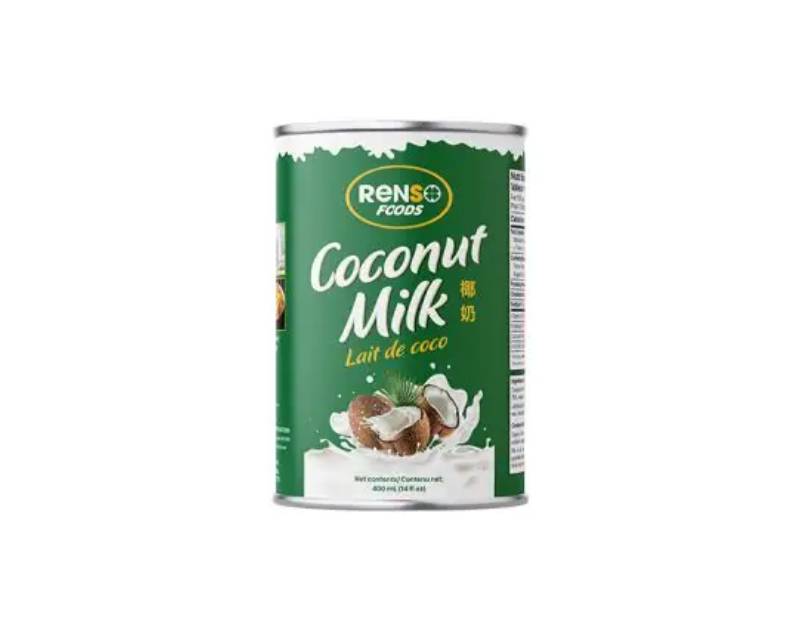 RENSO Coconut Milk 400 ml. 24 Can x 400 ml Per Case. Save $6