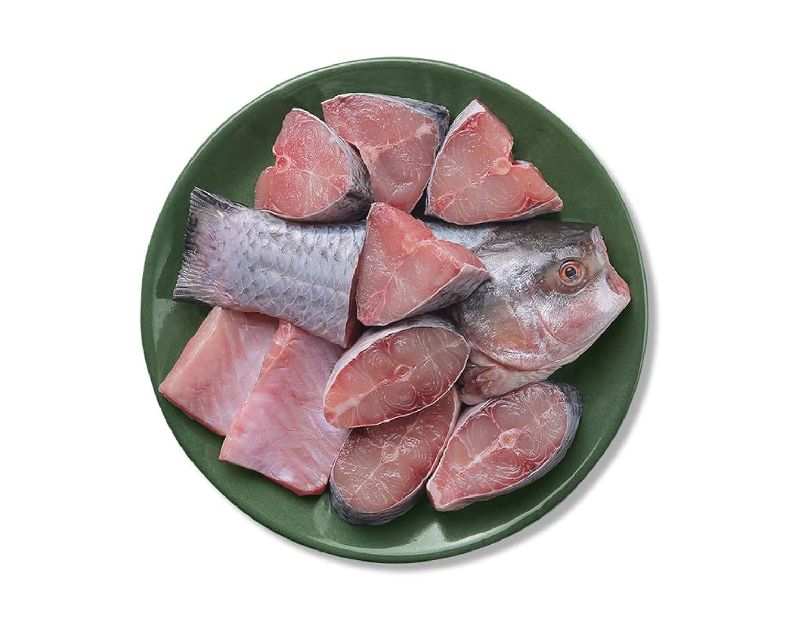 Rohu 5LB Cut & Clean Professionally (Ready to Cook)