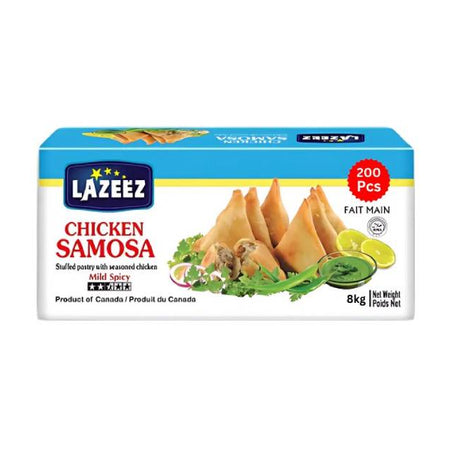 Chicken Samosa 40g (Halal). 40g X 200 Pcs Per Case. Product of Canada. Save $15