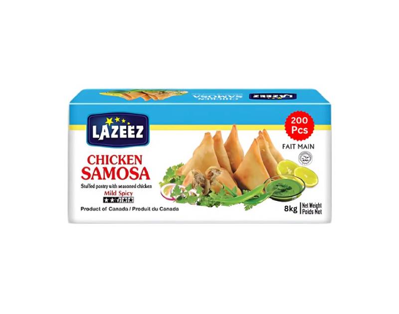 Chicken Samosa 40g (Halal). 40g X 200 Pcs Per Case. Product of Canada. Save $15