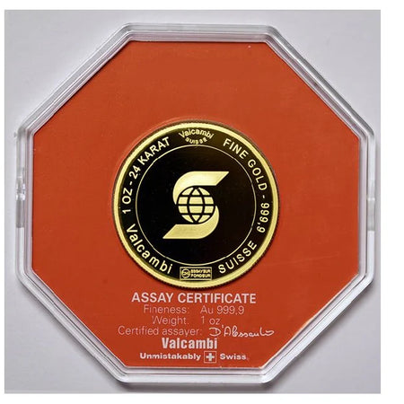 1 oz Gold Scotiabank Round Bar