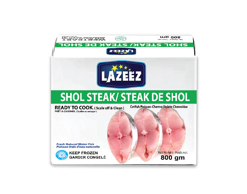 Lazeez Shoal Steak 800g – Ready to Cook (scale off and clean professionally)