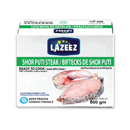 Lazeez Shorputi Steak 800g – Ready to Cook (scale off and clean professionally)