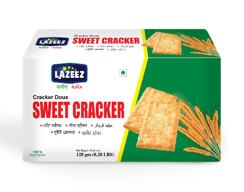 Lazeez Sweet Cracker 128g