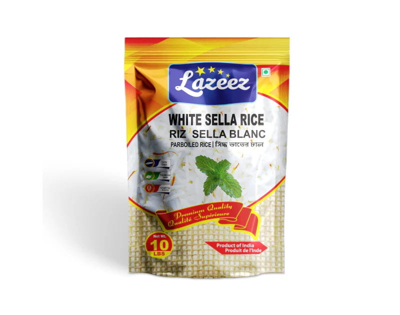 Lazeez White Sella Rice 10LB